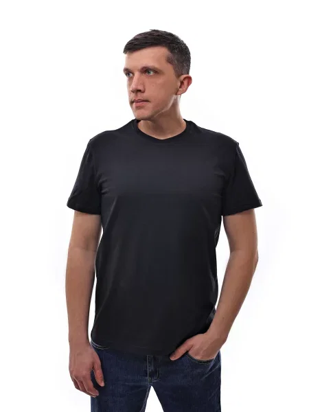 Футболка STREAM віскоза/поліестер чорний
