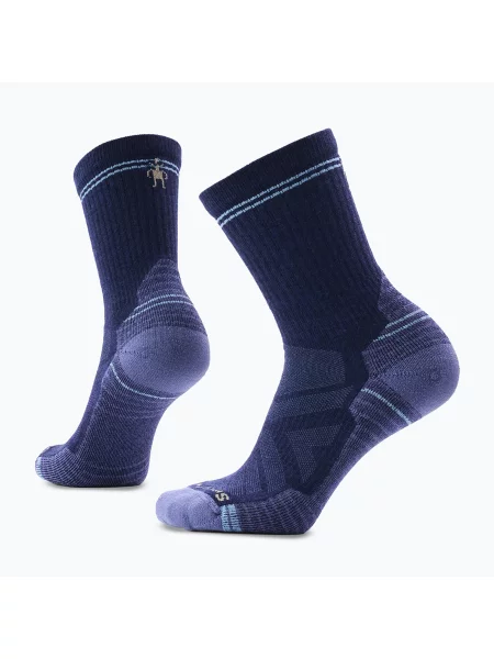 Дамски чорапи Smartwool Hike Light Cushion Crew deep navy синьо