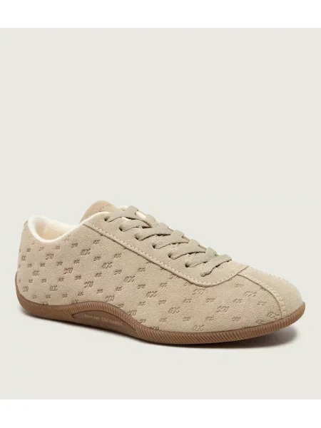 Armani Exchange Sneakers | piele întoarsă bej