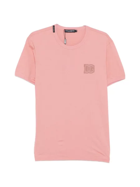 Tricou Dolce & Gabbana cu autograf roz
