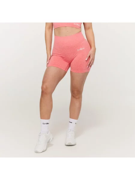 Szorty fitness bezszwowe FLO różowe