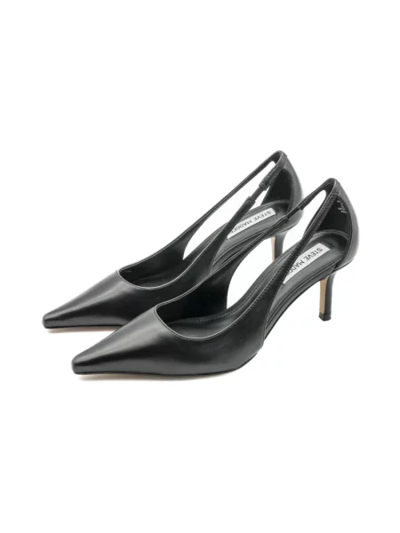 Czółenka Steve Madden skórzana czarna