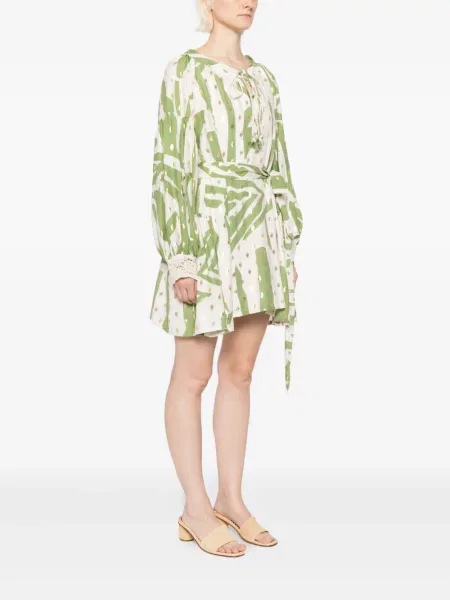Rochie Bambah de costum verde
