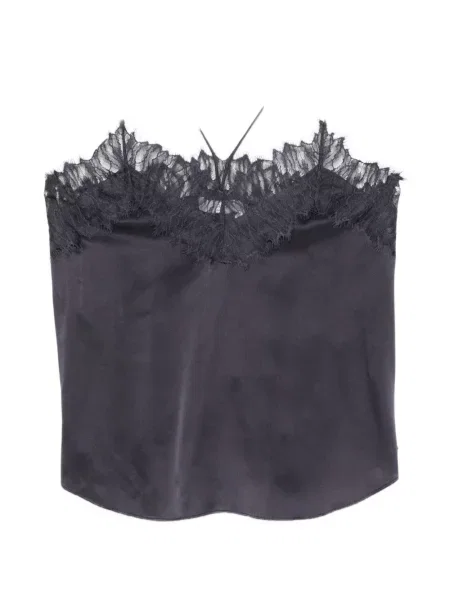 Top Iro din dantelă gri