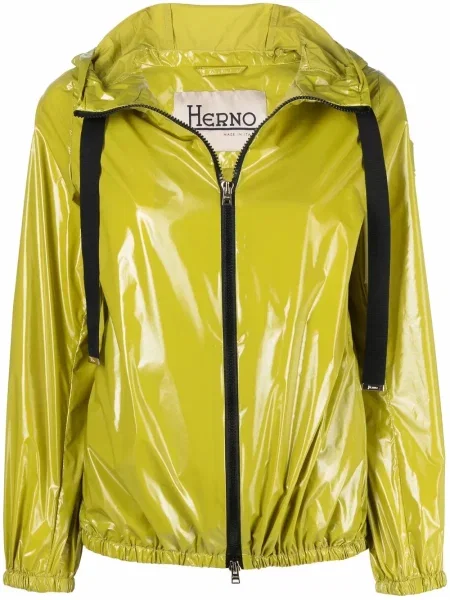 Geacă Herno cu glugă verde