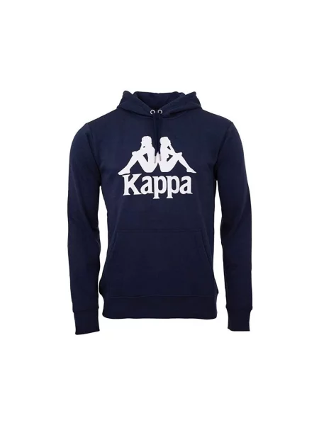 Majica s kapuljačom Kappa s kapuljačom plava