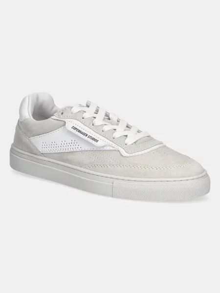 Copenhagen Kožené sneakers boty Leather šedé