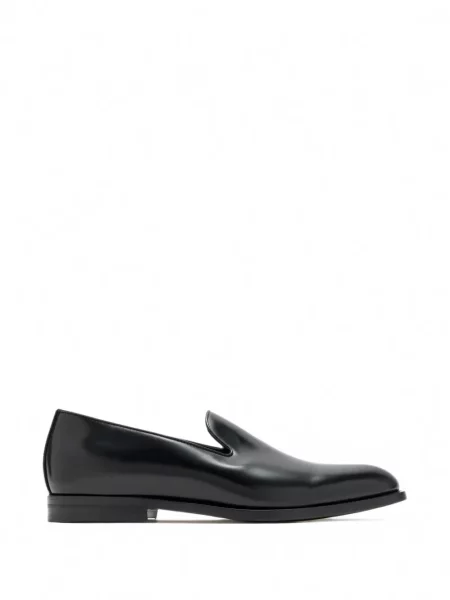 Pantofi loafer Brunello Cucinelli din piele negru