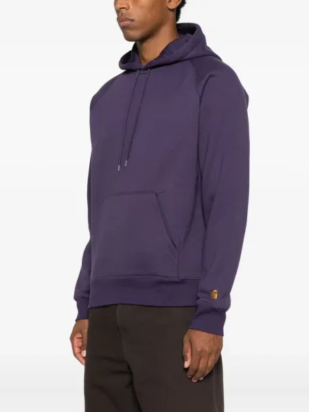 Hanorac cu glugă Carhartt Wip violet
