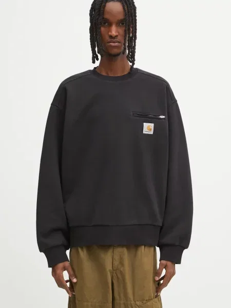 Μπλούζα Carhartt WIP Detroit Sweat μαύρο