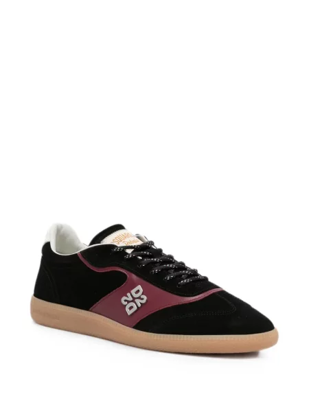 Sneakerși Dsquared2 cu autograf negru