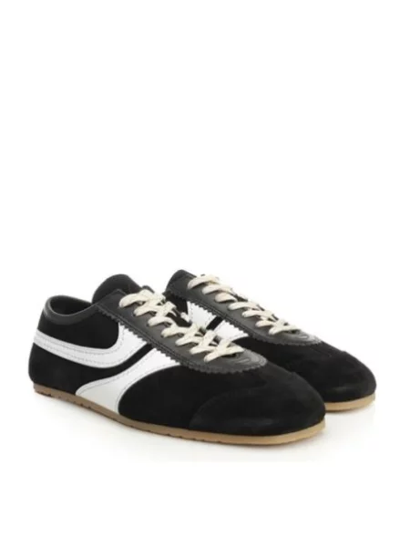 Sneakersy Dries Van Noten zamszowe czarne