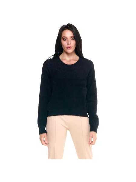 Decupat pulover Leone 1947 negru