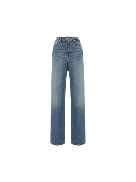 Jeansy 7 For All Mankind klasyczne niebieskie
