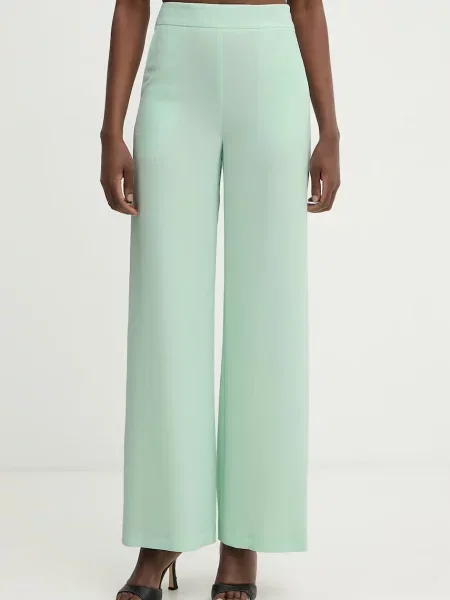 Patrizia Pepe pantaloni straight pentru femei verde