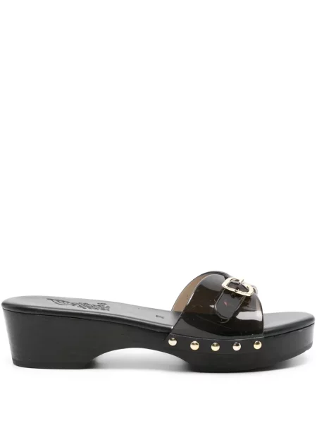 Sandale Ancient Greek Sandals cu platformă negru