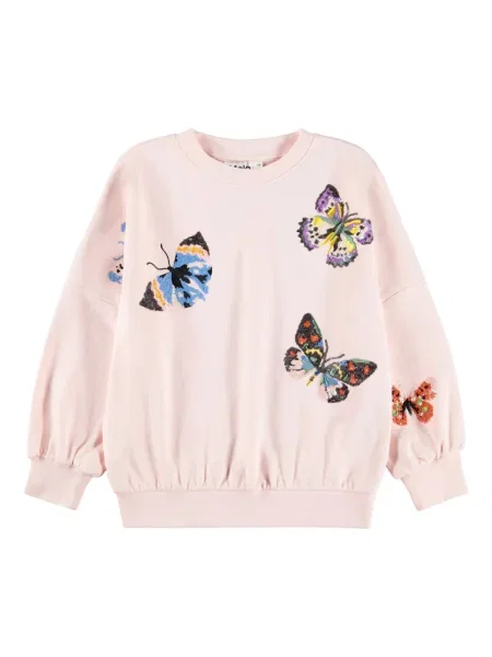 Bluza dziecięca Molo różowa