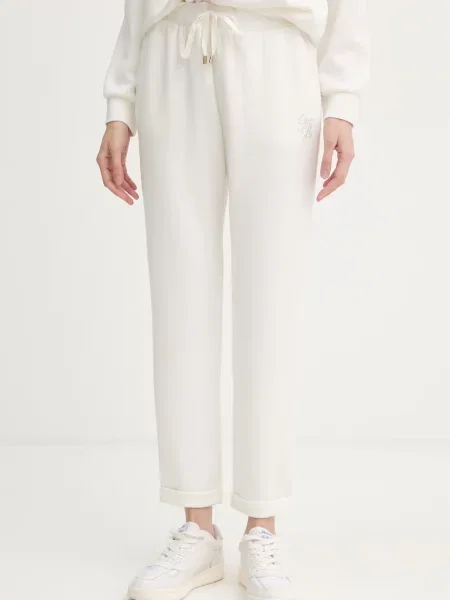 Liu Jo spodnie dresowe z modalem beżowe