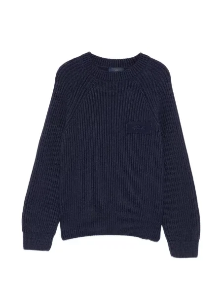 Sweter dziecięcy Paul & Shark niebieski