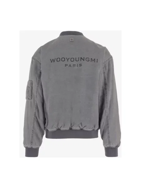 Kurtka Wooyoungmi dwustronna szara