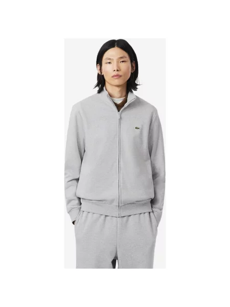 Bluza Lacoste Fleece Full Zip jasnoszary XS szara
