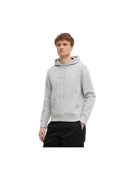 Bluza z kapturem Michael Kors z kapturem z logo szara