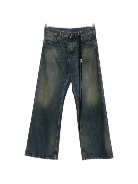 Blugi cu picior larg Ann Demeulemeester albastru