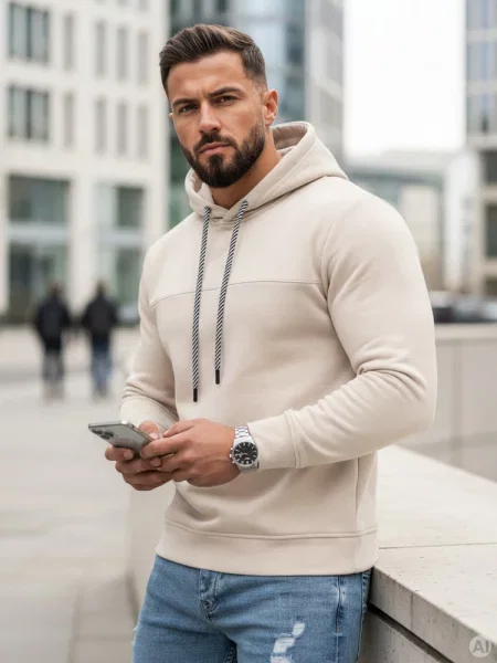 Bluza Dstreet beżowa