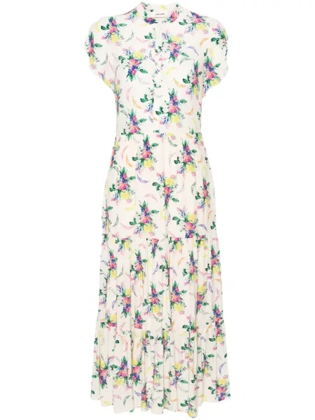 Rochie midi Zadig&voltaire cu model floral cu imagine