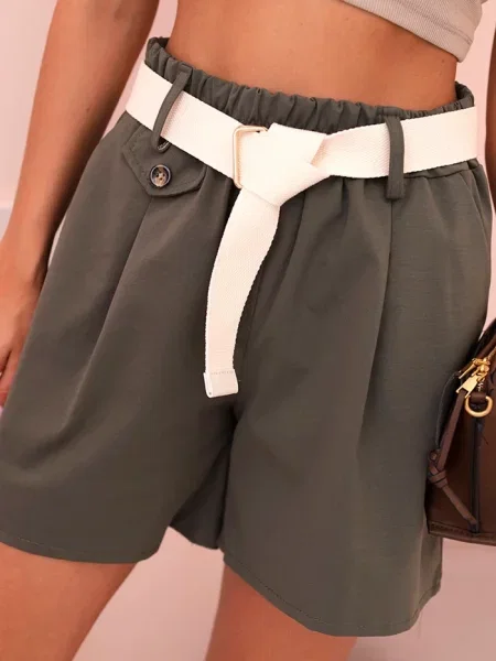 Pantaloni scurți Kesi Włoski kaki