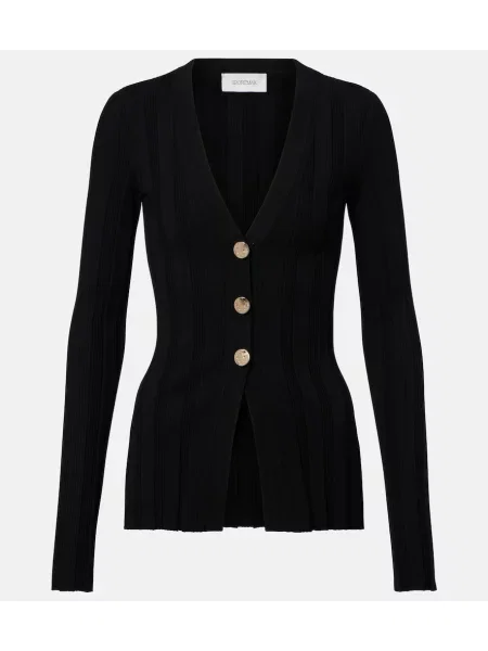 Cardigan Sportmax tricotate negru
