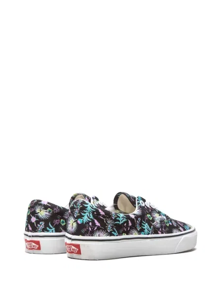 Květinové tenisky Vans Era černé