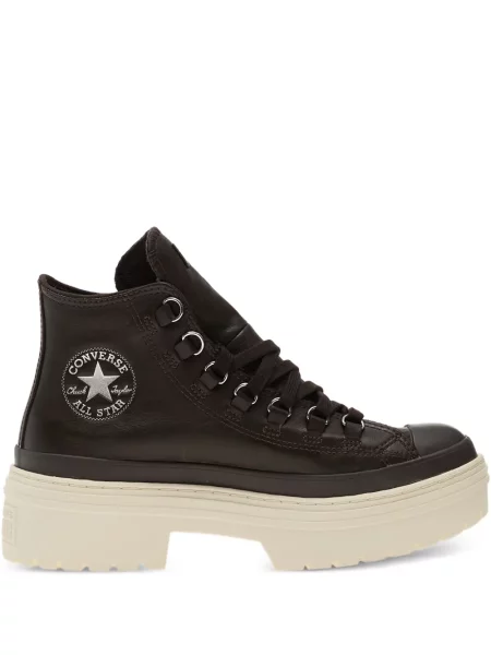Sneakerși Converse Chuck Taylor All Star cu autograf cu model floral negru