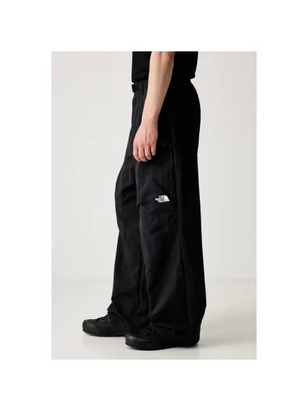 Spodnie dresowe The North Face z paskiem czarne