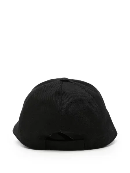 Czapka z daszkiem dziecięca Balmain czarna