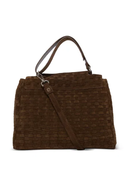 Geantă shopper Orciani maro
