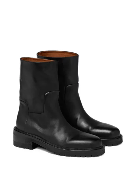 Botine Marsell din piele negru