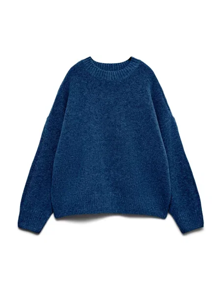VERO MODA Pulover VMBOOM bleumarin