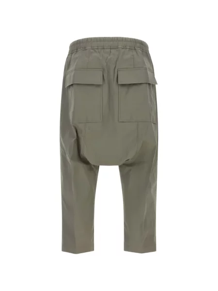 Decupat pantaloni Rick Owens cu cordon gri