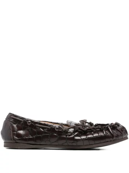 Pantofi loafer P.a.r.o.s.h. din piele maro