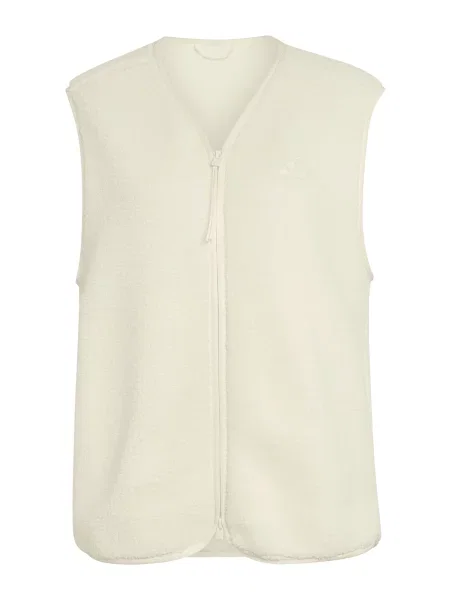 ADIDAS SPORTSWEAR Vestă sport City Tech High Pile Fleece' alb