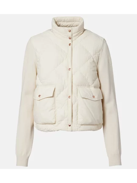 Cardigan Moncler alb