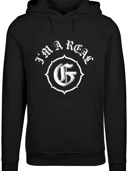 Hanorac cu glugă Mister Tee negru