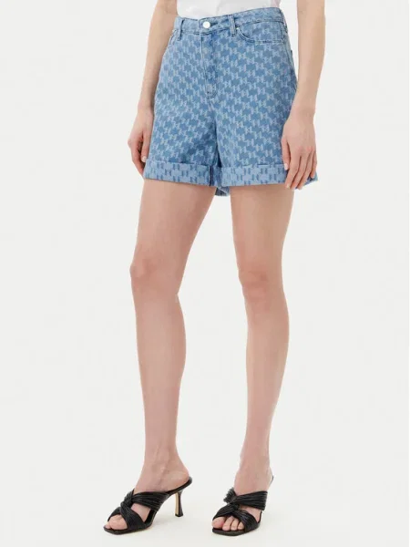 KARL LAGERFELD Pantaloni scurți de blugi albastru