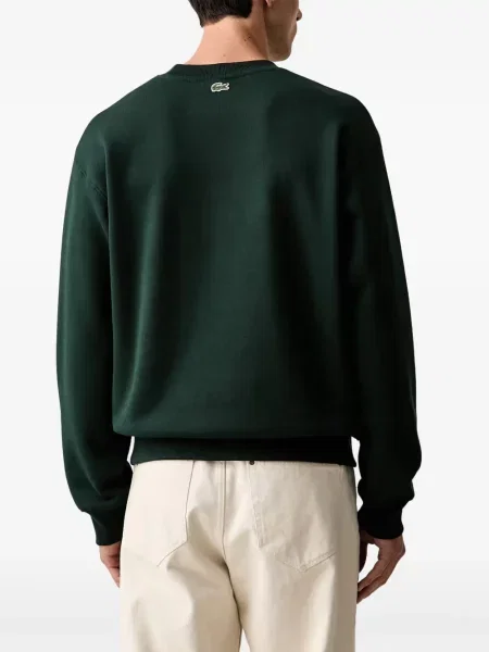 Hanorac Lacoste cu imagine verde