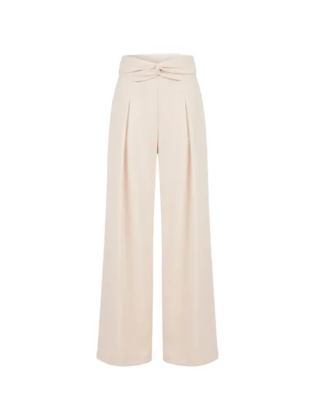 Pantaloni Cherubina alb