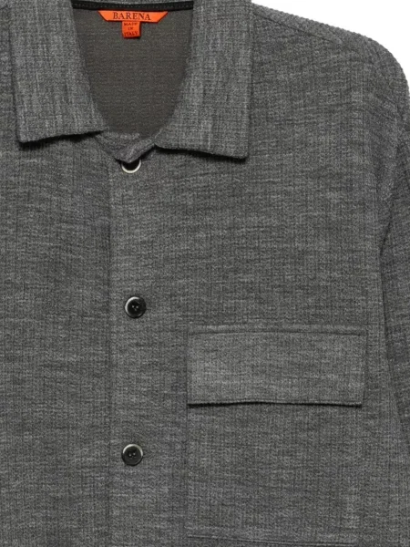 Pletená košile Barena šedá