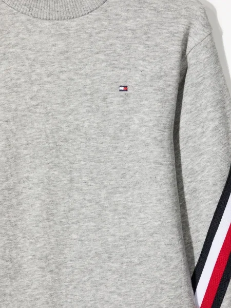 Sukienka dziecięca Tommy Hilfiger szara