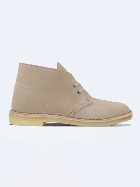 Clarks Originals Σουέντ μποτάκια Clarks Desert Boot μπεζ