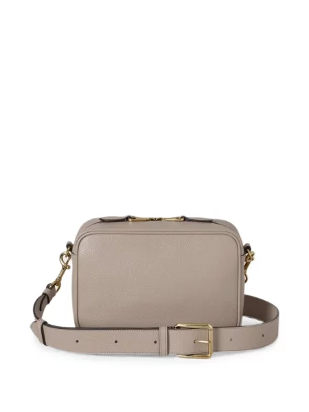 Body Mulberry din piele gri